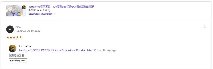 學員好評 15