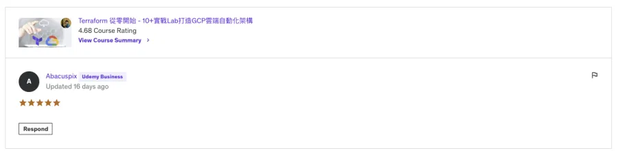 學員好評 37